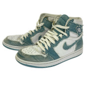 NIKE スニーカー W AIR JORDAN 1 RETRO HI OG denim 28cm