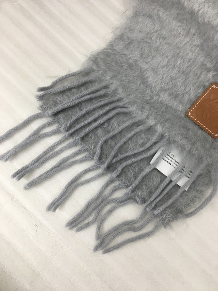 LOEWE　アクセサリー スペイン製　ウールモヘアマフラー
