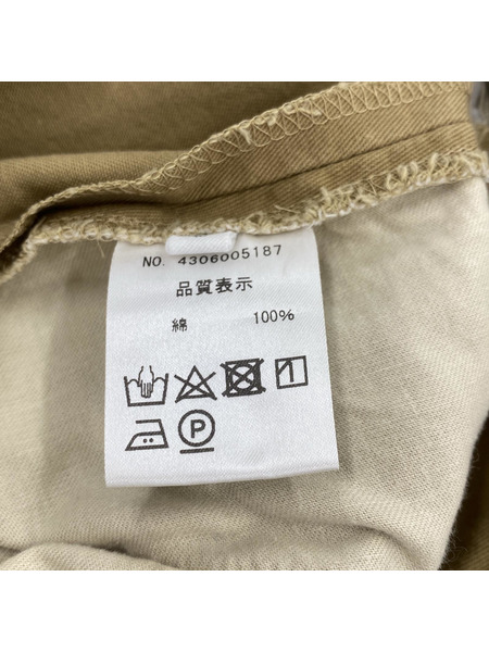 NOWOS/コットンパンツ/BEG[値下]