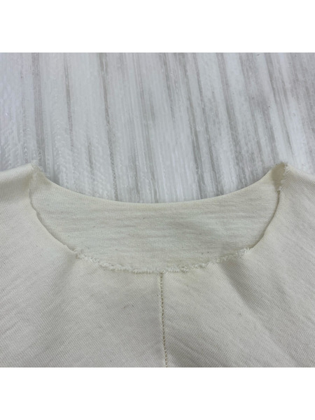 長袖Tシャツ・カットソー m.a+ Wide One Piece LS TEE ホワイト