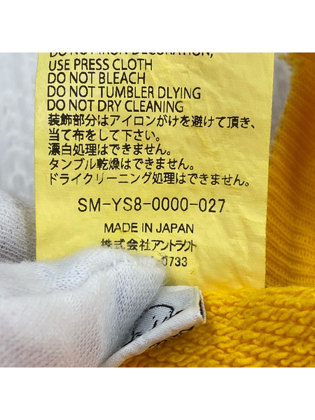SAINT MICHAEL スウェット・トレーナー CRW SWEAT/LMB OF GD/YELLOW XL