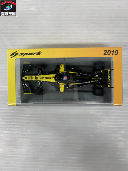 spark 1/43 Renault R.S. 19 Australian GP 2019 