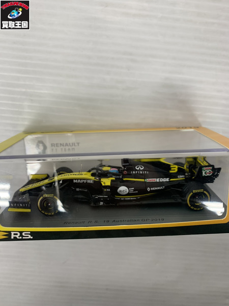 spark 1/43 Renault R.S. 19 Australian GP 2019 