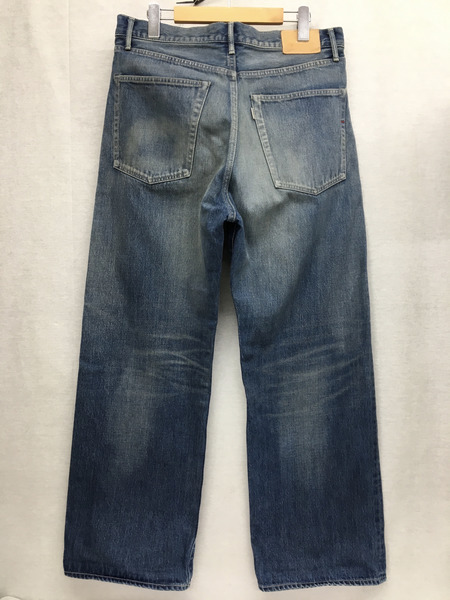 Graphpaper Selvage Denim Five Pocket Wide Staight Pants (2)