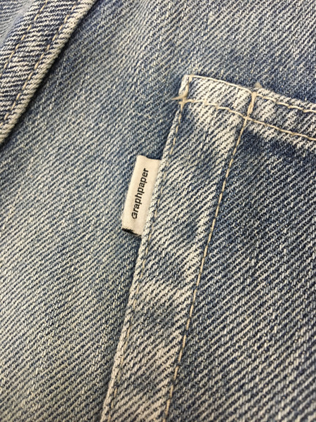 Graphpaper Selvage Denim Five Pocket Wide Staight Pants (2)