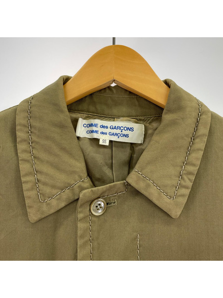 COMME des GARCONS ジャケット ステンカラーコート/SS/ru-c011