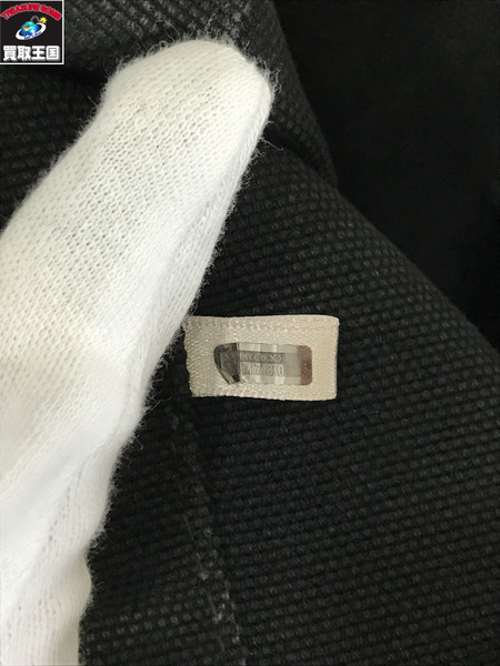 JIMMY CHOO ロゴキャンバス  トートバッグ　BLK