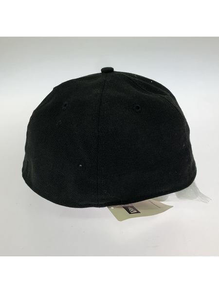 Yohji Yamamoto キャップ NEW ERA メタルプレート キャップ 黒[値下]