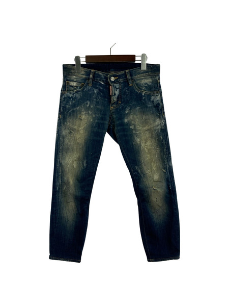 DSQUARED2 デニム・ジーンズ ペンキ加工デニムパンツ W30