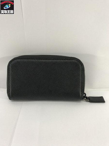 PRADA サフィアーノ　黒　6連キーケース
