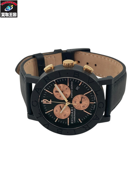 ブルガリ/ブルガリブルガリ/BB38CLCH/電池交換※社外ベルト(新品) メンズQZ