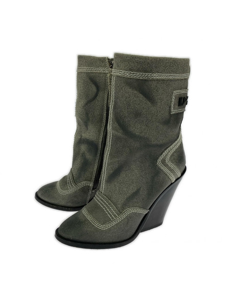 DIESEL パンプス・ヒール グレー