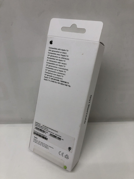 APPLE Siri Remote　純正リモコン　第二世代A2540　未開封