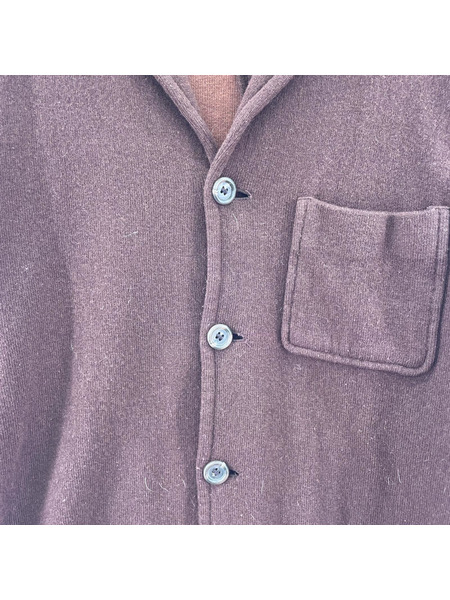 90s頃 DRIES VAN NOTEN ライカ期 ニットジャケット 50 黒