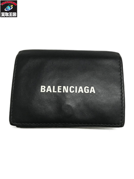 Balenciaga/コンパクトウォレット/BLK