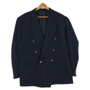 KENZO テーラードジャケット・ブレザー ダブルジャケット 紺 3[値下]