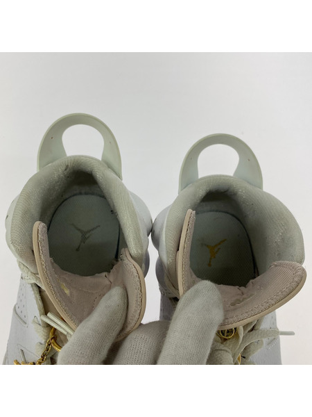 NIKE スニーカー Womens Air Jordan 6 Gold Hoops