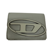 DIESEL コンパクトウォレット Dロゴ 三ツ折リ ホワイト