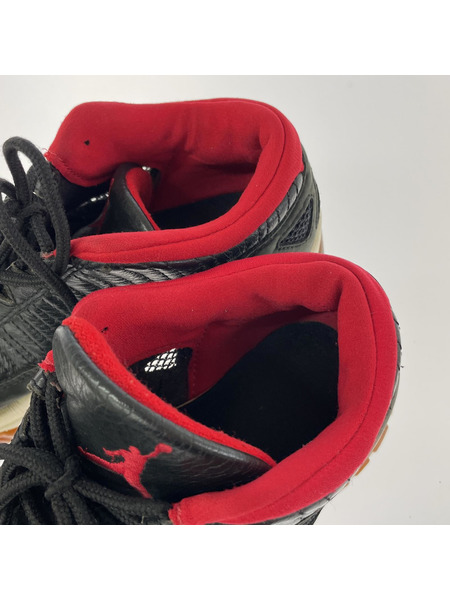 NIKE スニーカー 観賞用 状態▲ 96年製 AIR JORDAN 11 LOW BRED 27.5BLK