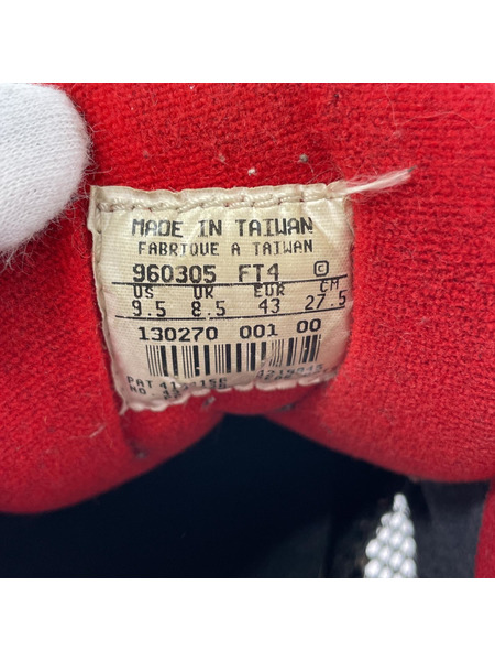 NIKE スニーカー 観賞用 状態▲ 96年製 AIR JORDAN 11 LOW BRED 27.5BLK