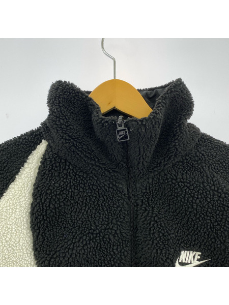 NIKE ジャケット リバーシブルボアジャケット/黒