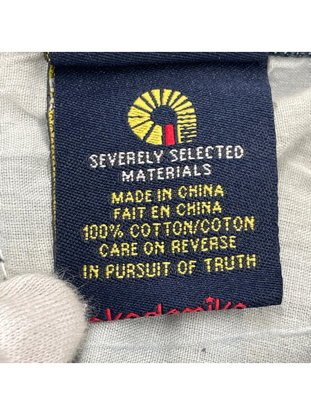 デニム・ジーンズ akademiks 刺繍 アルファベット デニム