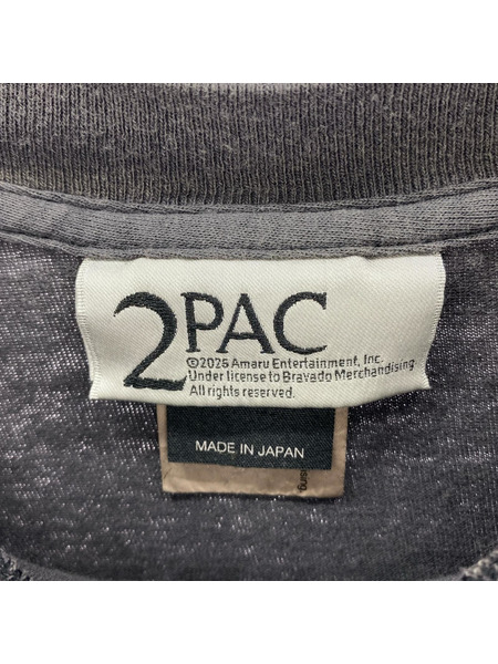 SAINT MICHAEL 半袖Tシャツ・カットソー 2PAC S/S TEE 2PAC BLACK