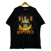 OLD・VINTAGE 半袖Tシャツ・カットソー GODSMACK 2000年ツアーTシャツ (XL) 黒