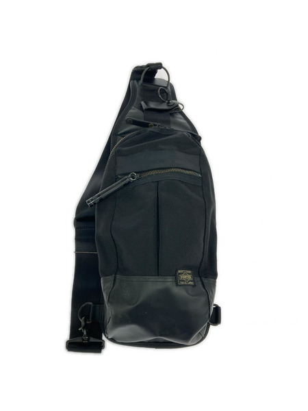 PORTER ショルダーバッグ HEAT ボディバッグ 黒