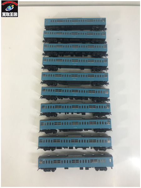 鉄道模型車両 1/150 103系高運転台ATC車 スカイブルー 10両編成[値下]