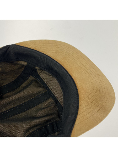 Supreme キャップ SUEDE CAMP CAP BEIGE