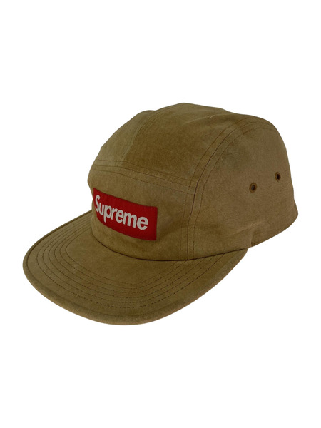 Supreme キャップ SUEDE CAMP CAP BEIGE