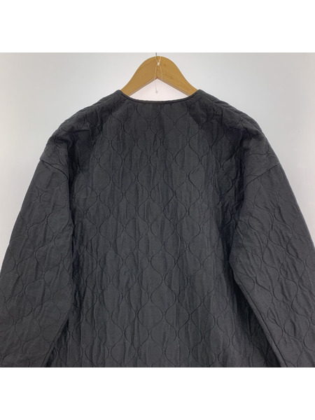 evam eva quilting long jacket E243T103[値下]