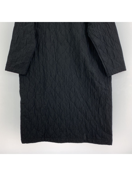 evam eva quilting long jacket E243T103[値下]