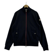MONCLER ジャケット MAGLIA APERTA CON CAPPUCCIO ZIP ネイビー  M