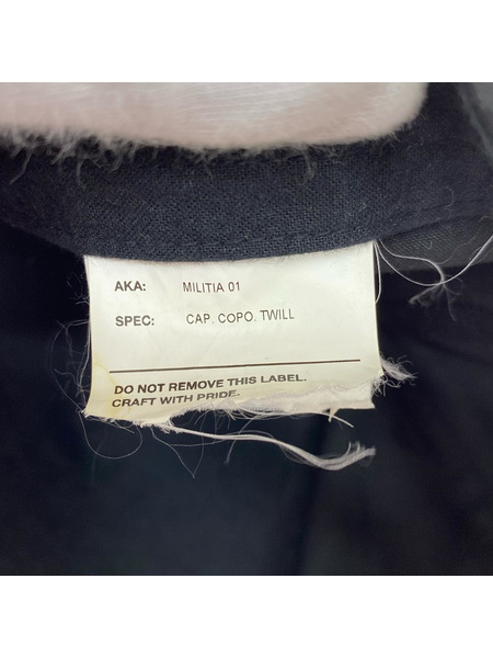 WTAPS Militia 01 Nyco Oxford Dad Cap 黒