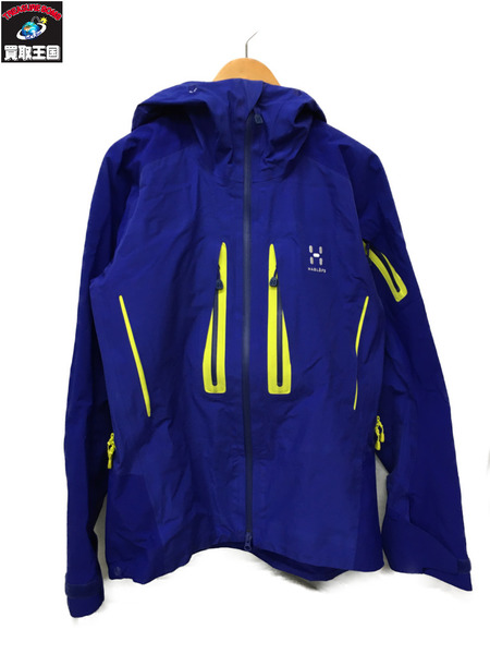 HAGLOFS ROC HIGH JACKET GORE-TEX Pro (S) ブルー |商品番号
