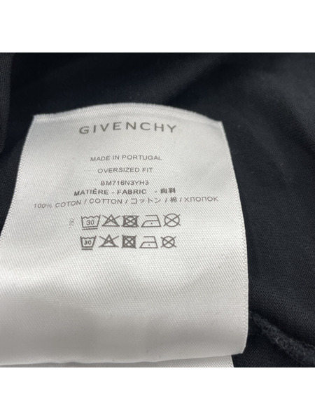 GIVENCHY/Love プリント オーバーサイズ Tシャツ/S/BM716N3YH3[値下]