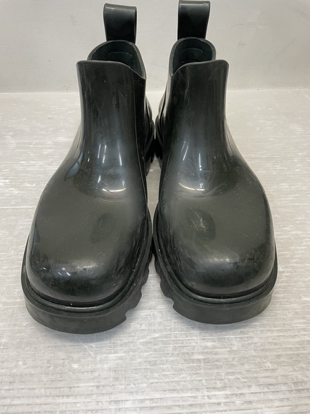 Bottega Veneta ストライドラバーショーツブーツ 41 ボトルグリーン