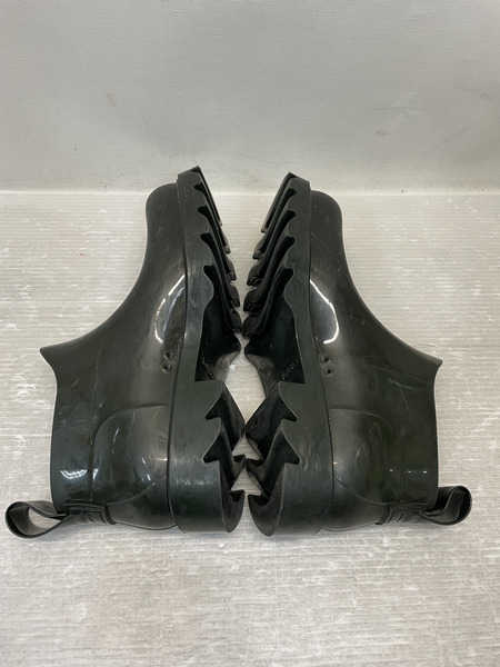 Bottega Veneta ストライドラバーショーツブーツ 41 ボトルグリーン