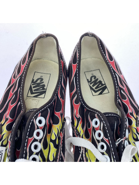 VANS スニーカー VANS authentic flame model 27.0cm