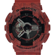 G-SHOCK デジアナ腕時計 レッドクォーツ GA-110SL