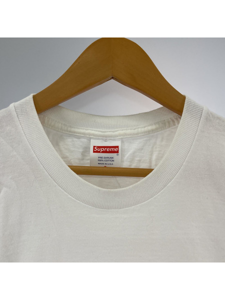 Supreme/Classic Logo SS Tee/S/WHT