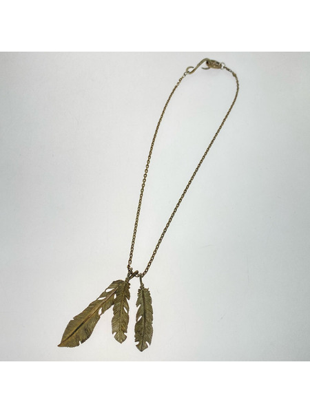 ネックレス SAAD 3連フェザー 925