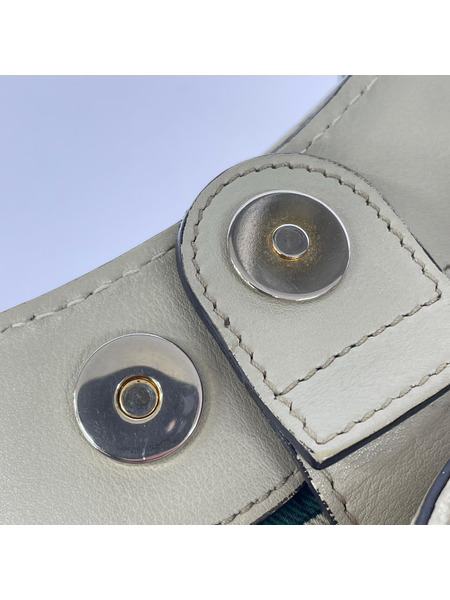 GUCCI GGキャンパス 白 トートバッグ 2119