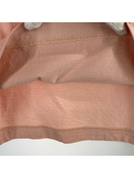 長袖Tシャツ・カットソー Karl Helmut cosy lapin ウサギ ピンク(M)