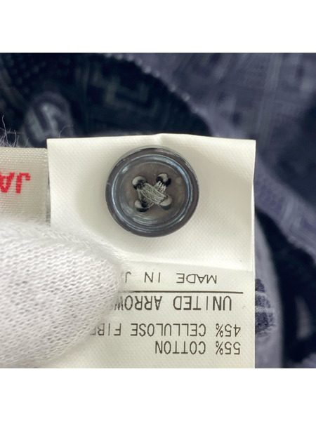 Steven Alan 半袖シャツ CELL PRINT S/S Shirt L