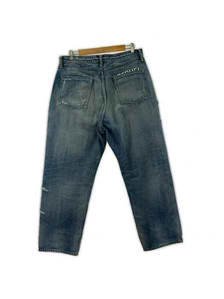 fragment design デニム・ジーンズ ×SEQUEL ダメージデニムパンツ XL