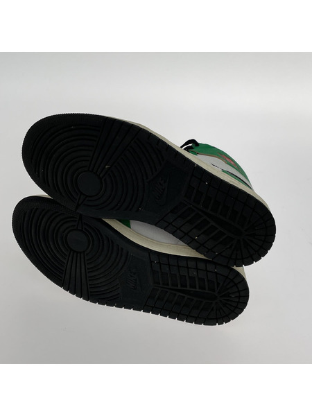 NIKE WMNS AIR JORDAN 1 HIGH OG Lucky Green 24.5cm DB4612-300[値下]