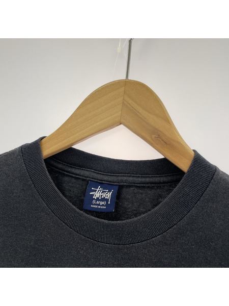 STUSSY　Tシャツ　ブラック　L